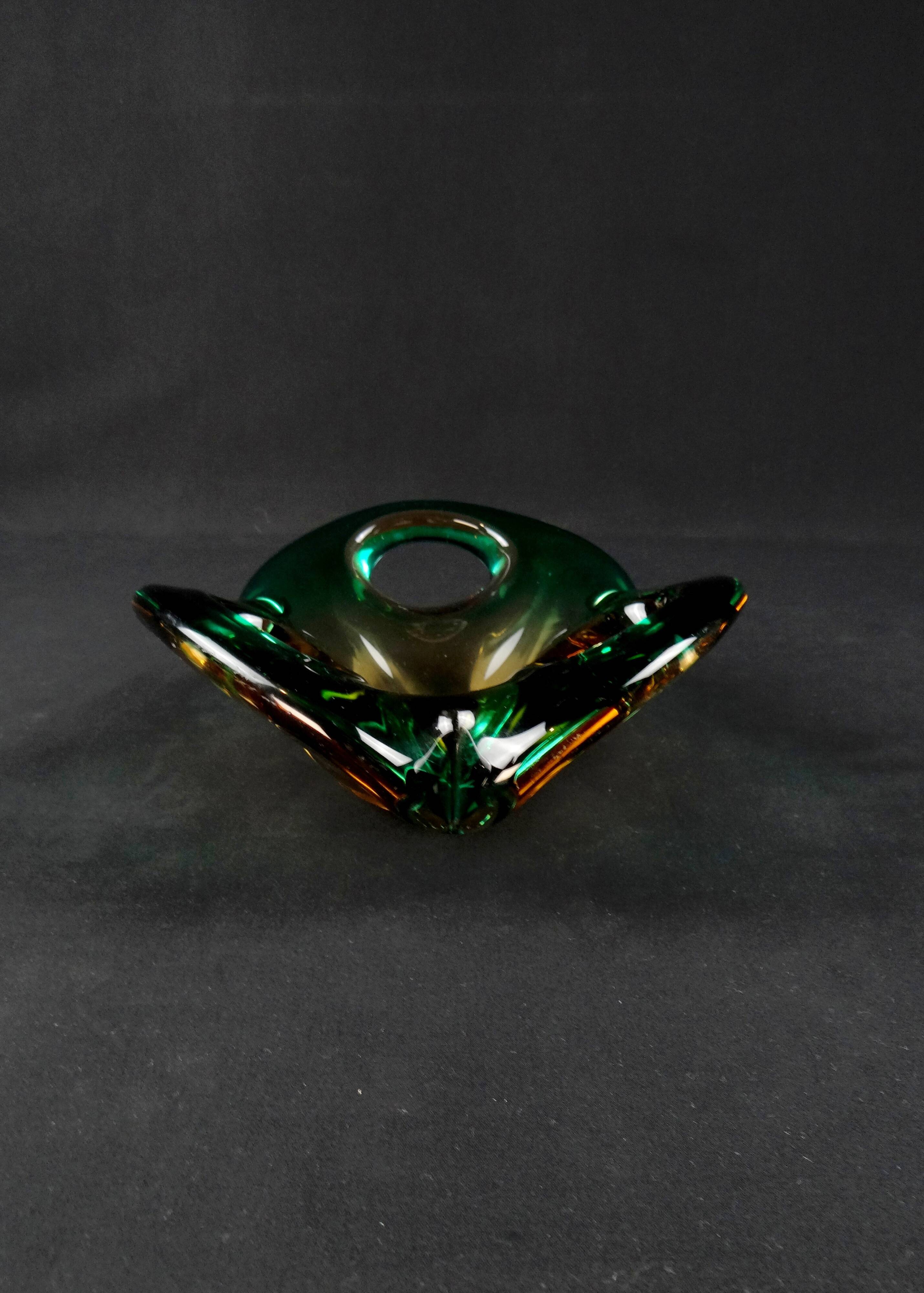Vintage 1970s Murano glass trinket dish/ashtray