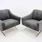 Paire de fauteuils design italien des années 1970