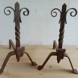 pair of andirons