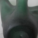 Vintage Italian blown glass handkerchief vase