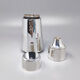 1960s astonishing cocktail shaker in silver plated by Laras, made in Italy