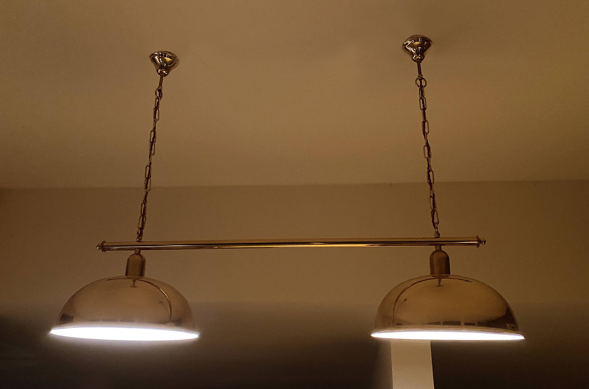 Very Large Vintage Pendant Light