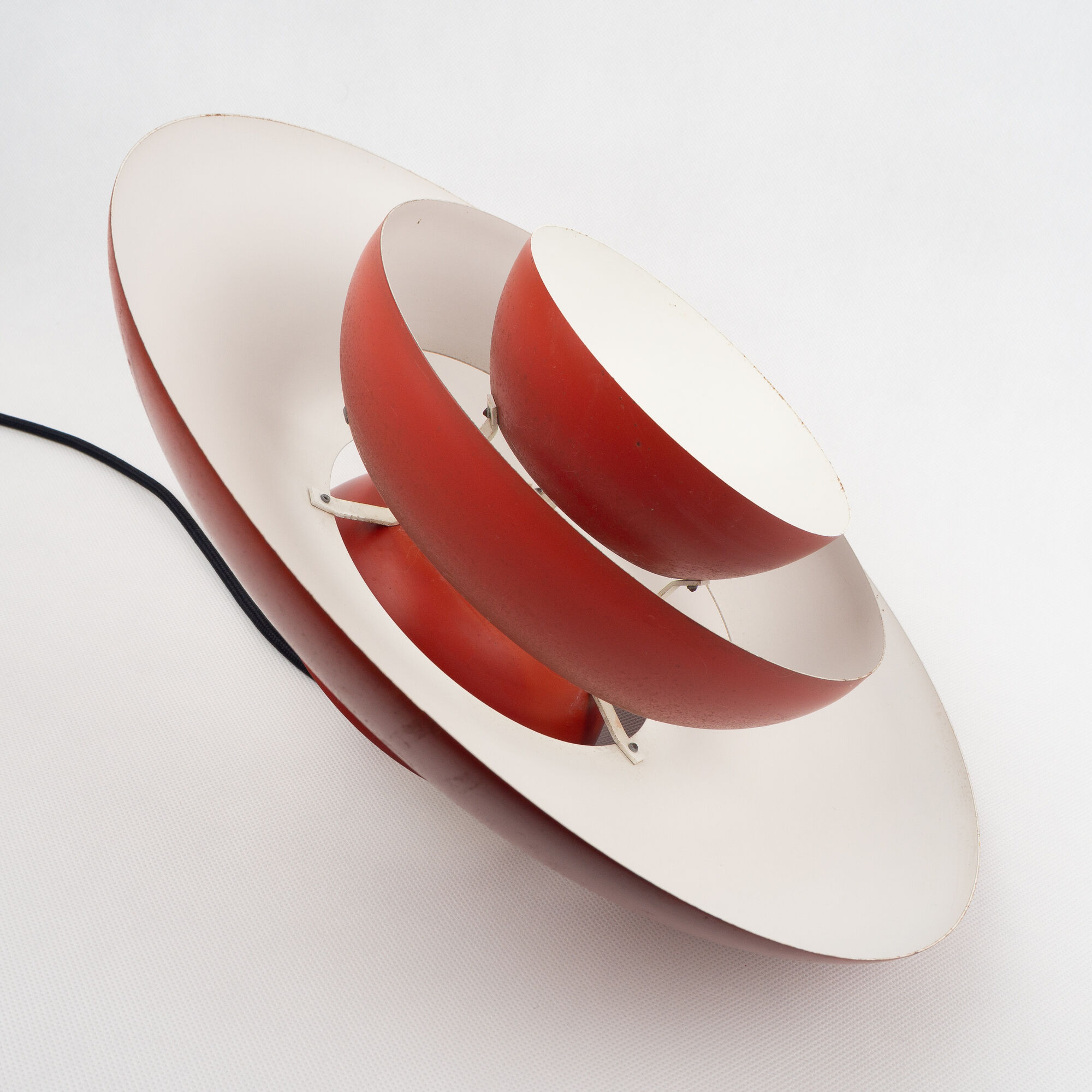 Danish mid century pendant lamp Penta by Jo Hammerborg, Fog og Mørup, Denmark, 1965