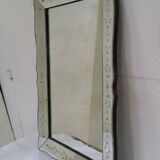 Venetian and art deco mirror