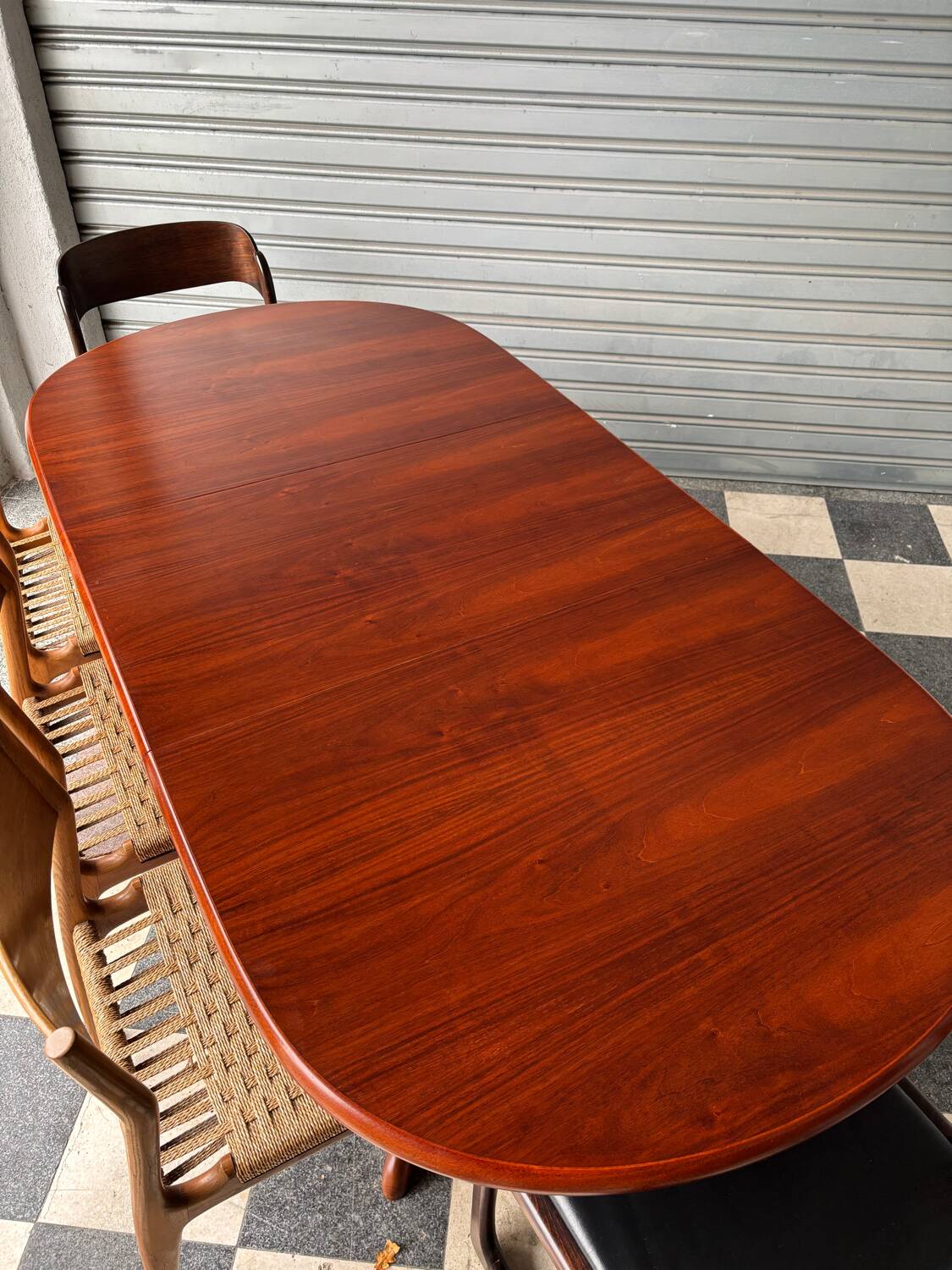 Vintage Scandinavian extendable table