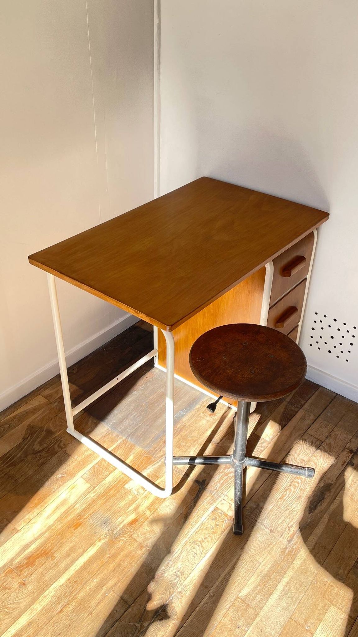 Bureau enfant façon jaques hitier vintage