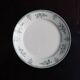 Round serving dish, old ironstone from Saint Amand - 19th century - Green pattern