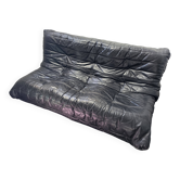 Togo Ligne Roset 3 places - Cuir noir
