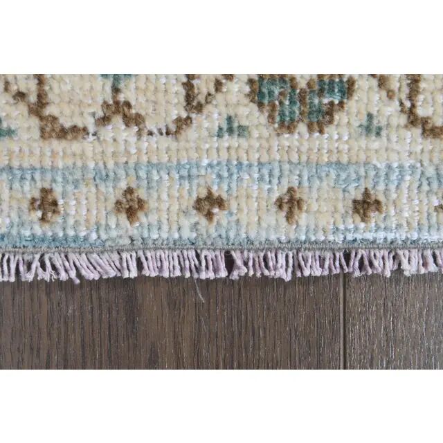 1970s Vintage Persian Handknotted Wool Beige Oversize Area Rug 276x380