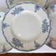 4 flat plates made of St Amand ironstone 220530