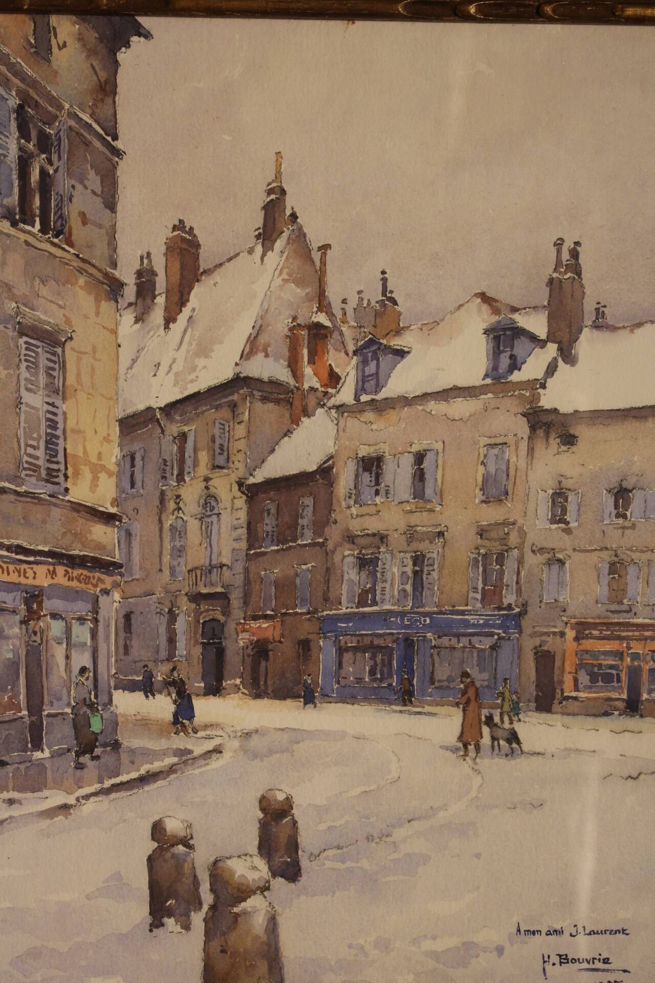 Aquarelle de H. Bouvrie