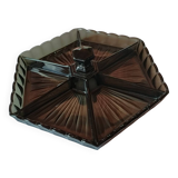 Val Saint Lambert serving dish. Art Deco.