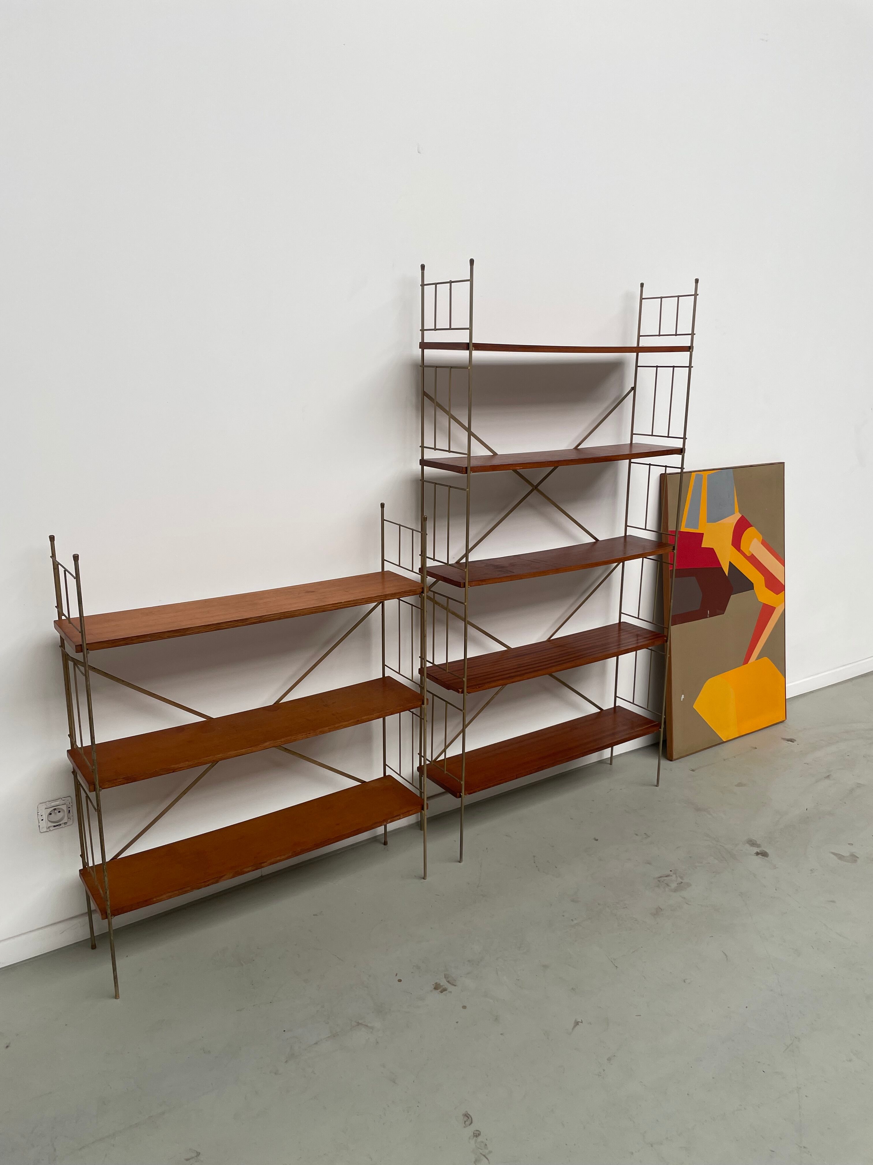 Pair shelves 60s