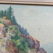Oil painting signed E. Moutie