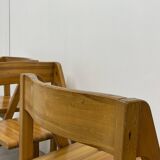 4 Fyrkat chairs, Nissen & Gehl, Denmark, circa 1970