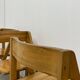 4 Fyrkat chairs, Nissen & Gehl, Denmark, circa 1970