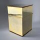Faux tortoiseshell and mirror Dior style lighter, Italy, 1970s