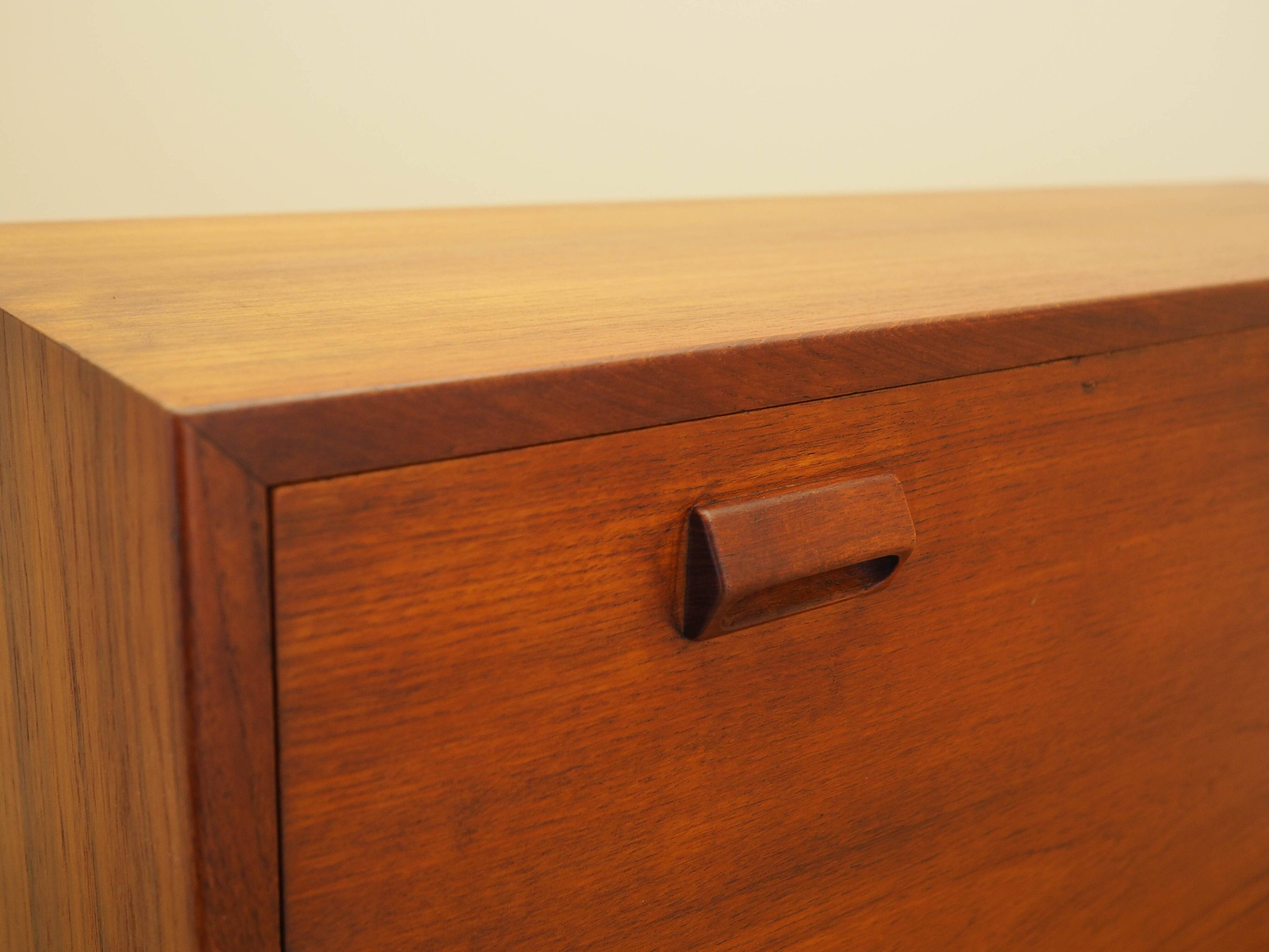 Secrétaire en teck, design danois, années 1960, designer : Børge Mogensen