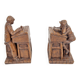 Resin Teacher and Student Bookends from Henzo, 1950s, Set of 2