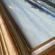 HST Russian school painting "Winter landscape" 1993 signed located + frame
