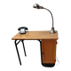 Bureau bois massif vintage style Hitier
