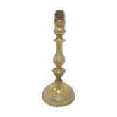 Pied de lampe en laiton