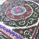 Vintage hand-embroidered tablecloth 115x124 cm