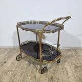Luxurious bar cart,Maison Jansen, Hollywood Regency, France, 1950s/70s