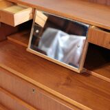 Danish teak secretary