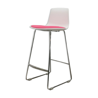 High stool enea lottus pink white