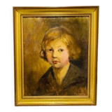 tableau: Portrait de jeune fille début 20ème siècle