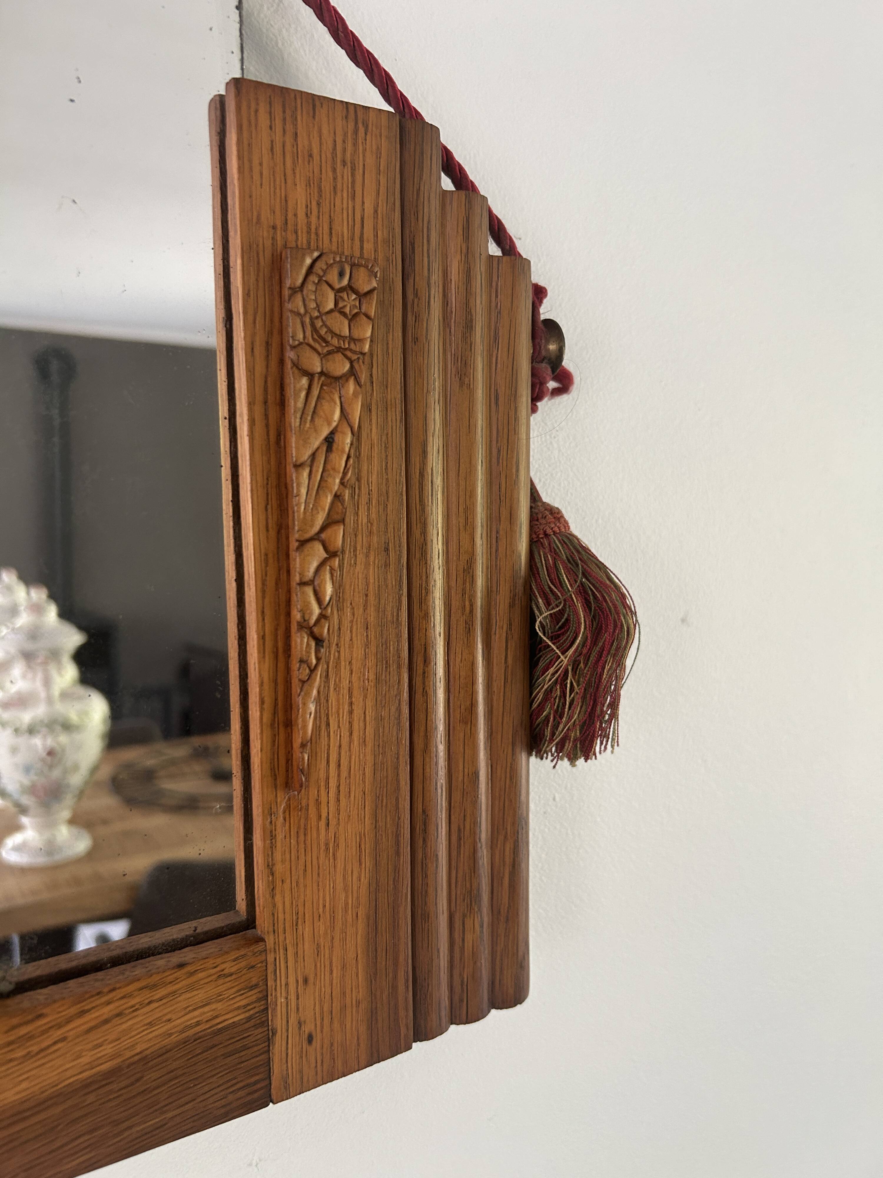 ART DECO period mirror
