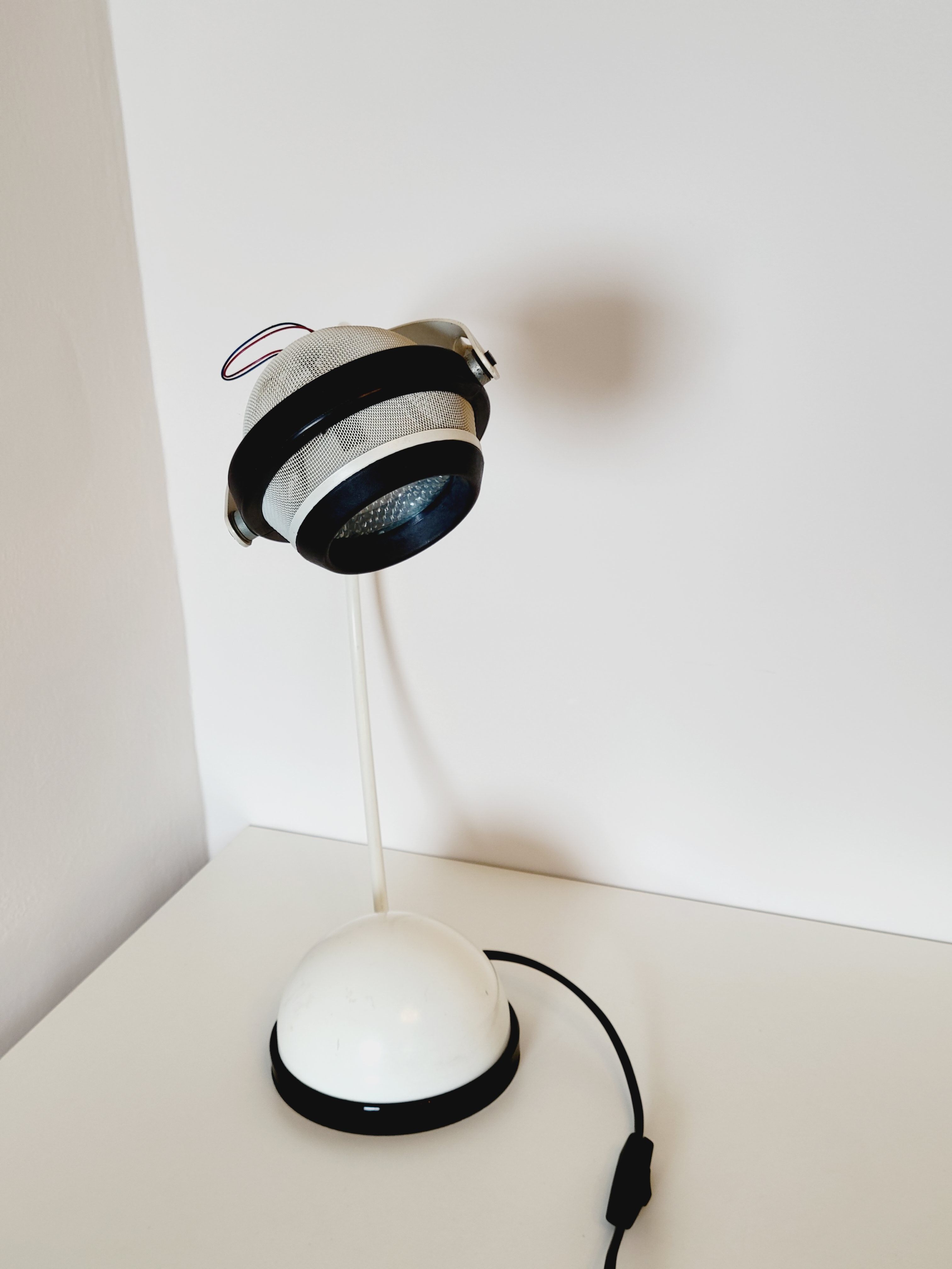 Vintage table lamp Veb Narva Rosa Luxemburg made in GDR