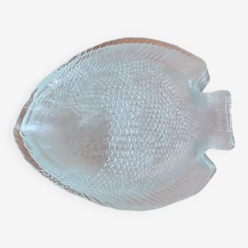 Set of 10 plates fish arcoroc