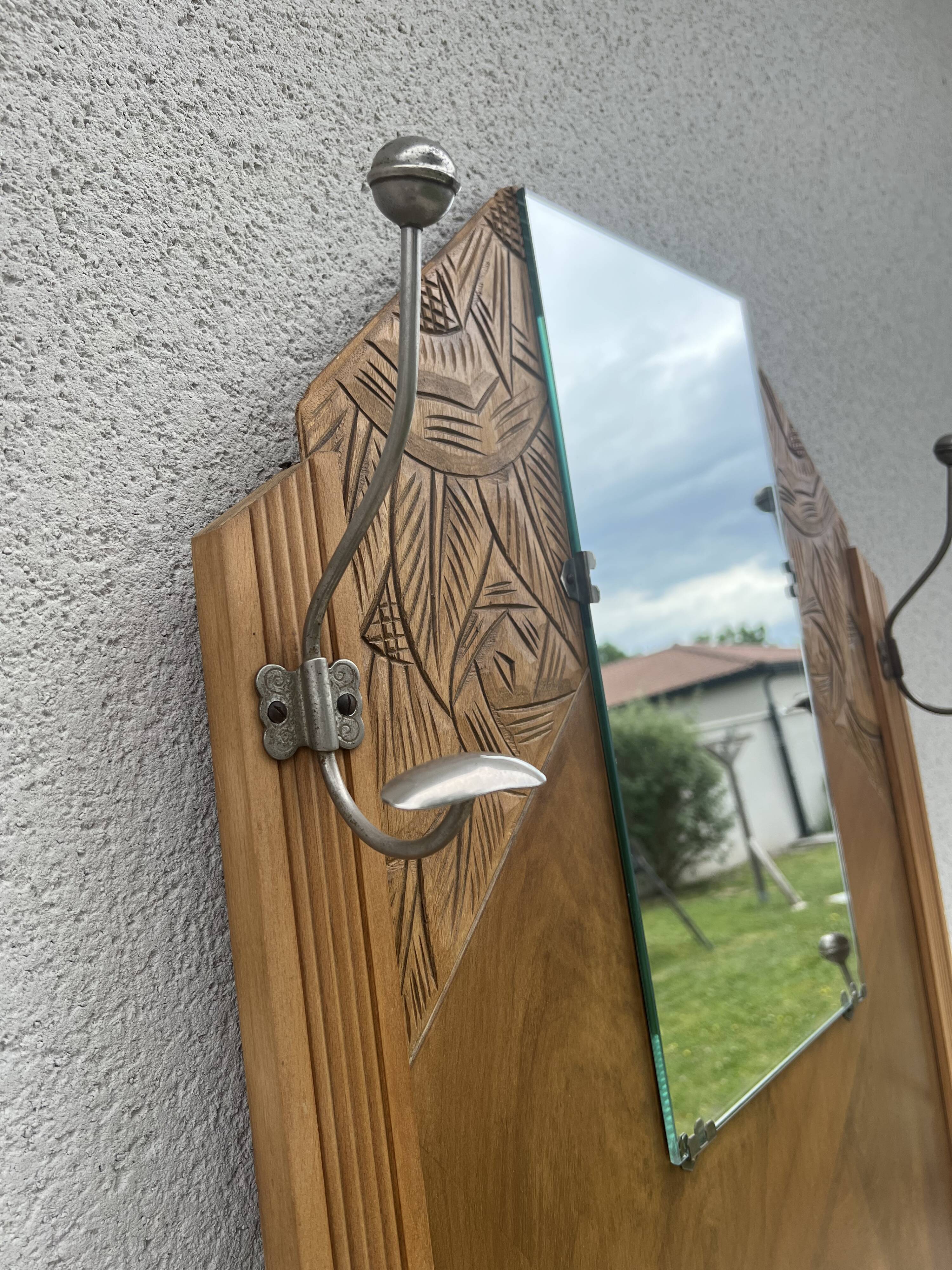 Vestiaire, porte manteau Art déco
