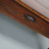 Rustic oak coffee table french 19th century farmhouse