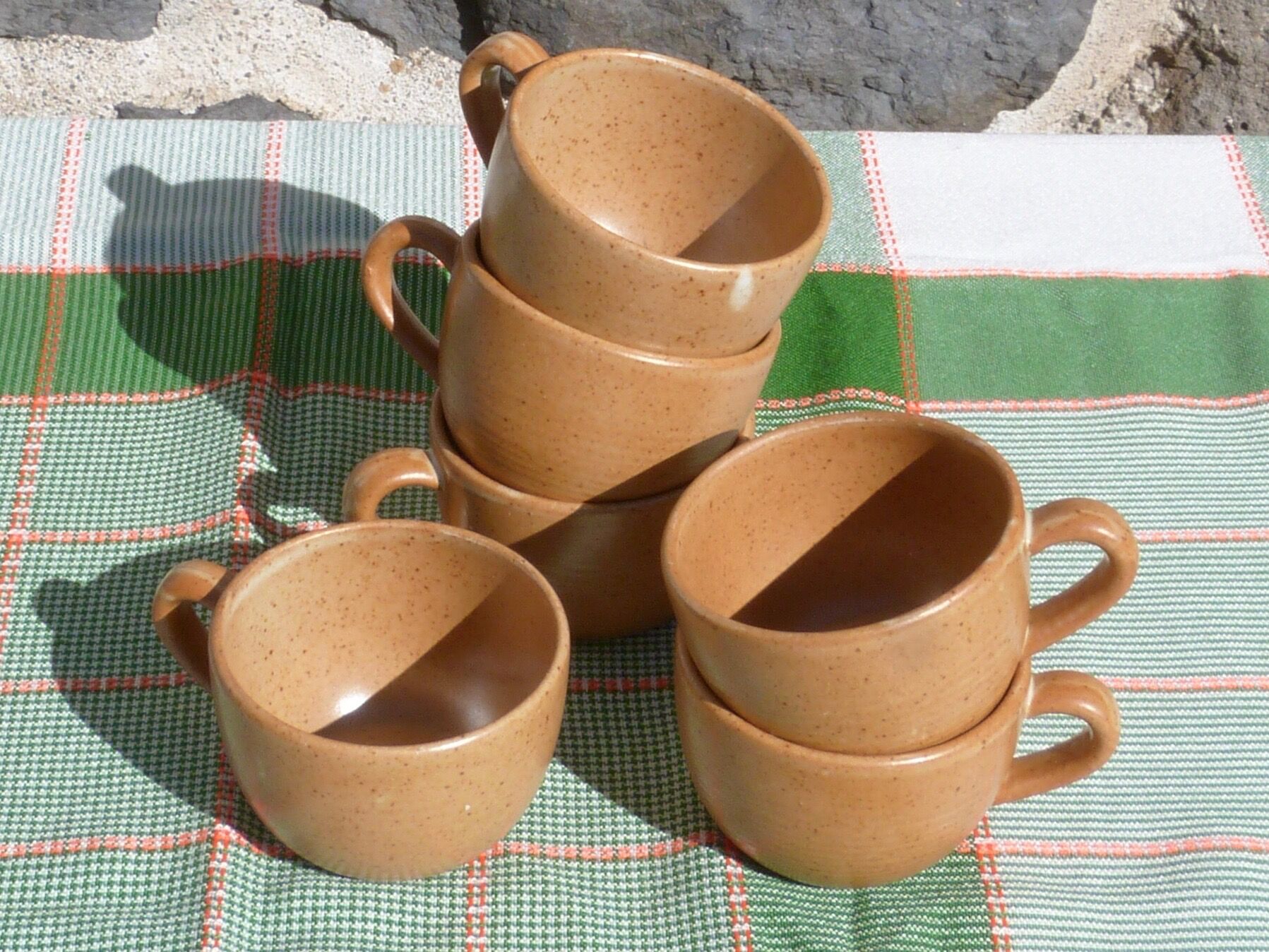 Set de 6 tasses CNP Grès Village
