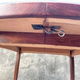 Extendable Scandinavian rosewood table, 1960s