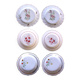 6 small paired plates Badonviller Saint Amand Luzin Digoin Sarreguemines