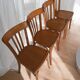 4 chaises bistrot années 50 type Baumann