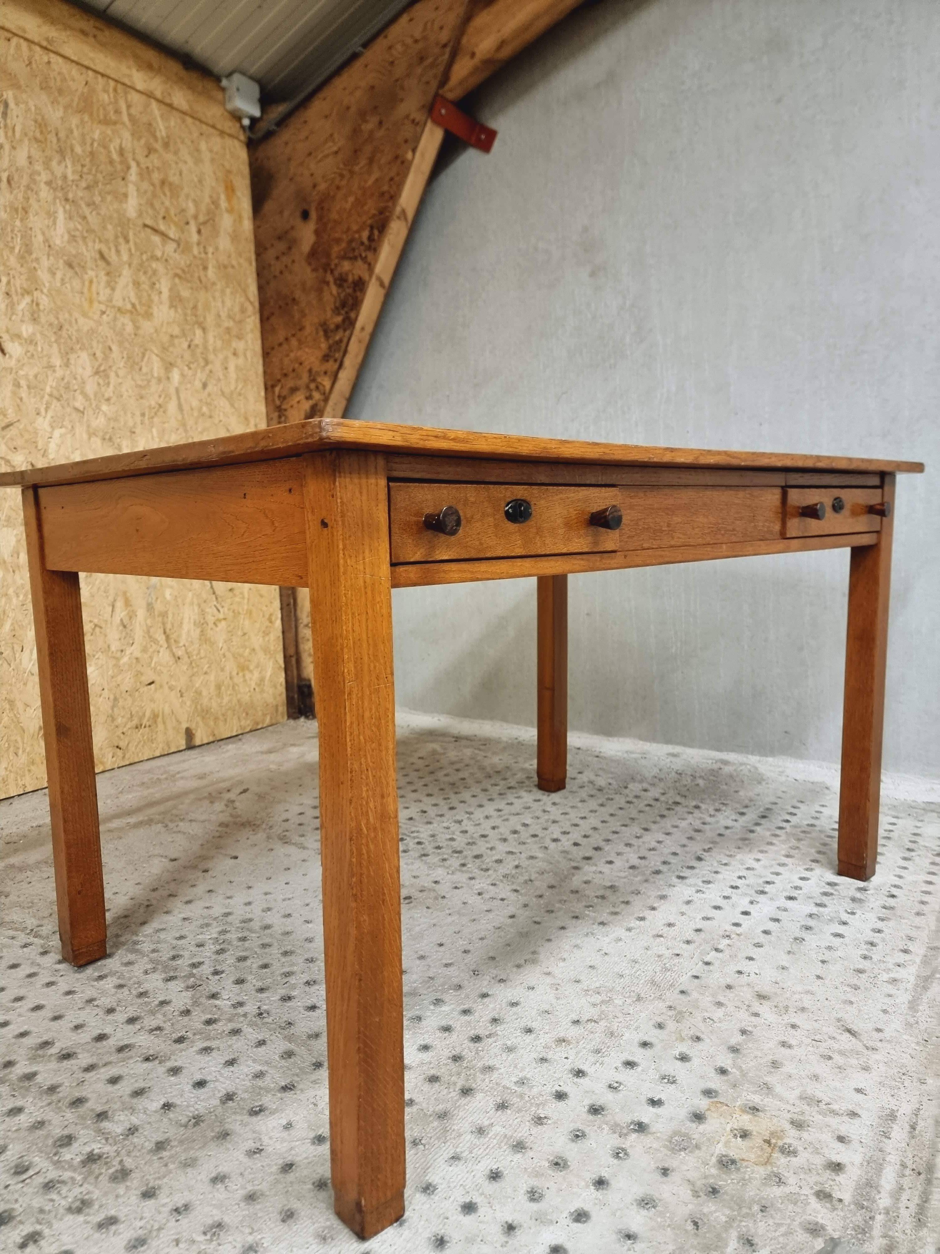 Antique table dining table Hague School oak