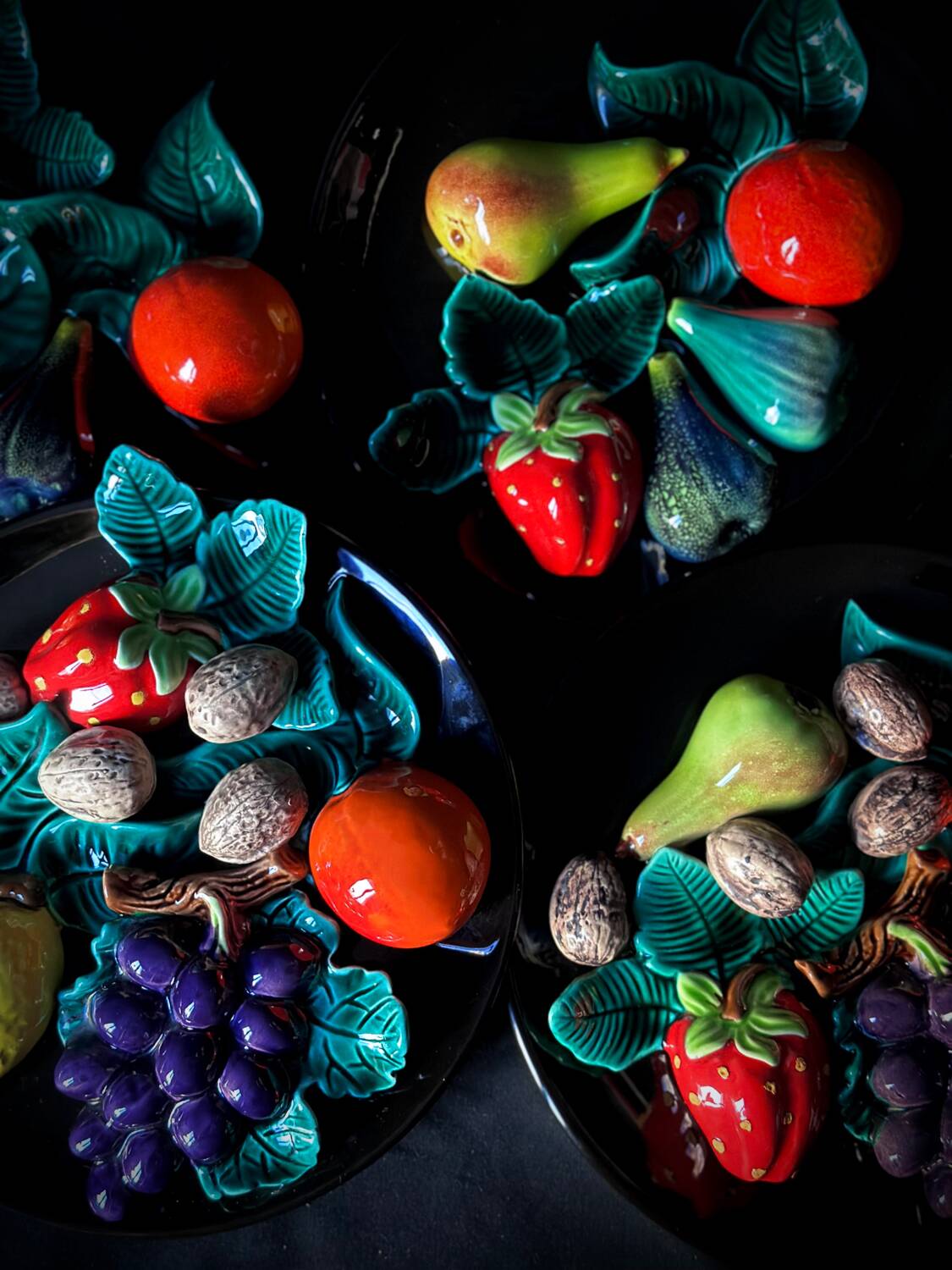 Vallauris barbotine plate Albert Ferlay