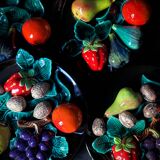 Vallauris barbotine plate Albert Ferlay