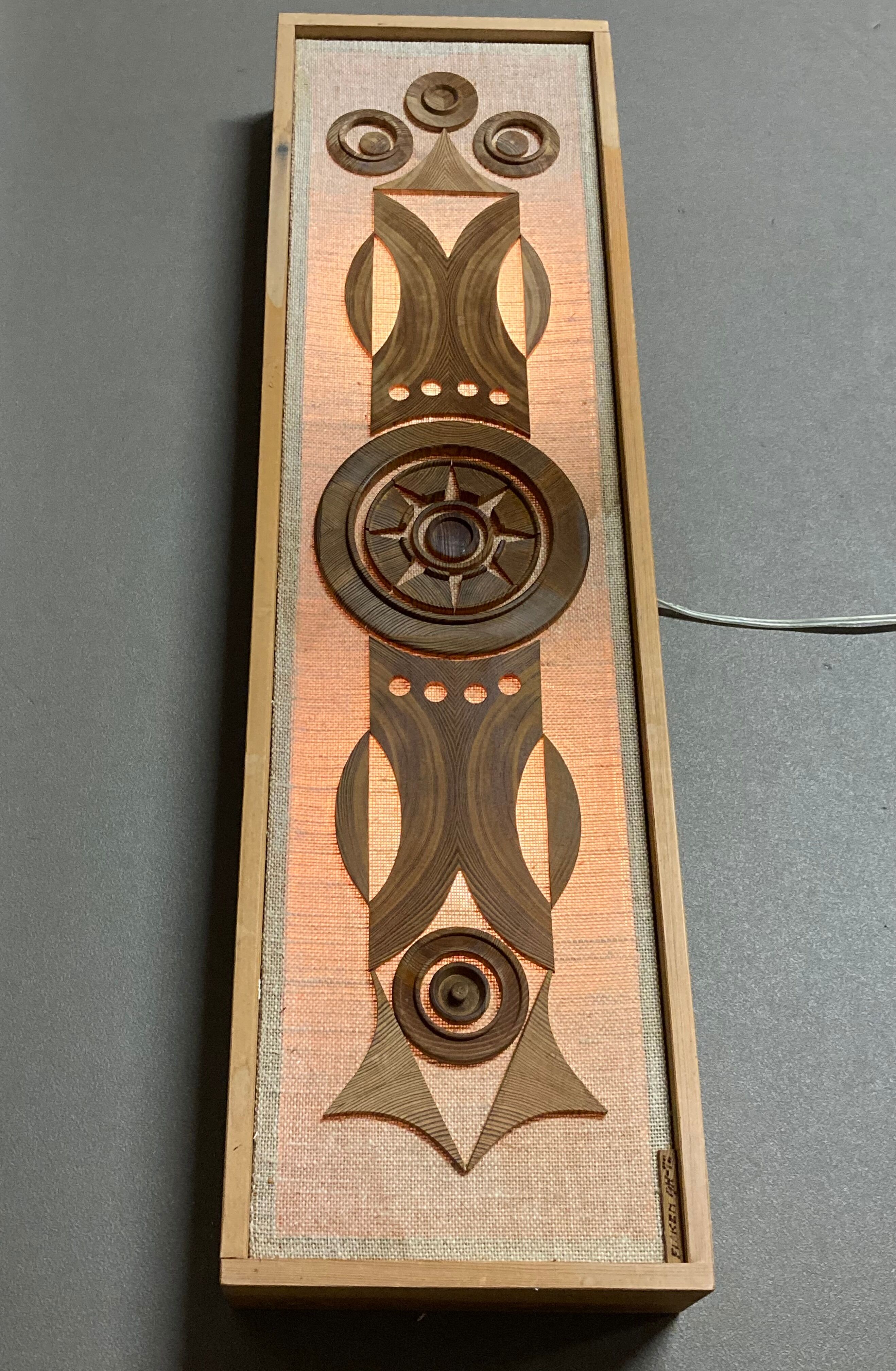 Scandinavian design wall lamp 1950