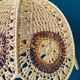 Suspension flowers in raffia - 60s