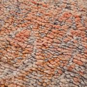 Peach Vintage Moroccan Rug 203 x 302 cm - Berber Wool Rug - Handmade Rug