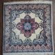 Handmade Persian Nain carpet 103x103cm