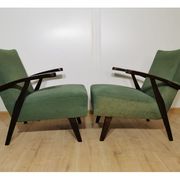 Fauteuils vintage de Tchécoslovaquie