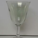 6 iridescent harlequin glasses in port