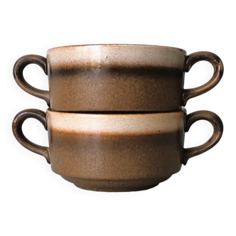 Set of 2 bowls - ceramic cups Germany Staffel